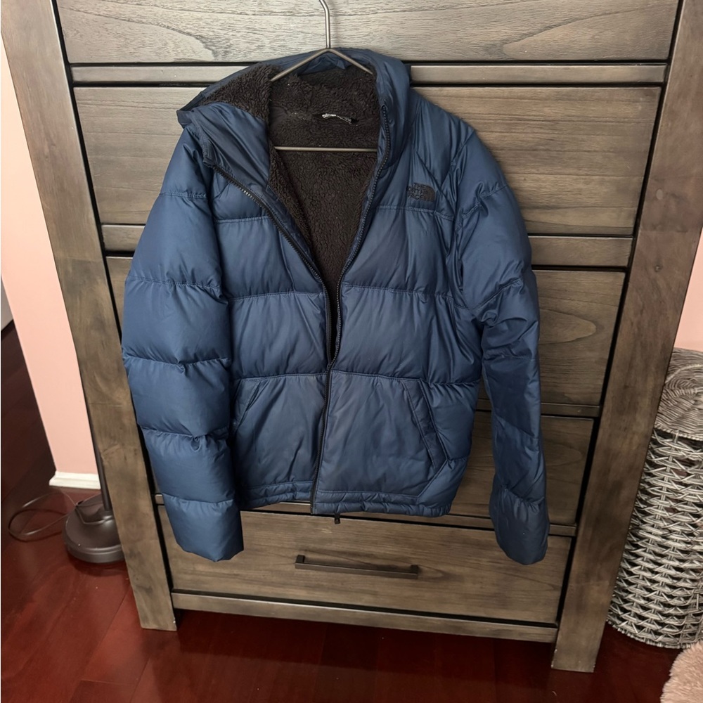 The North Face Blue Puffer Jacket
